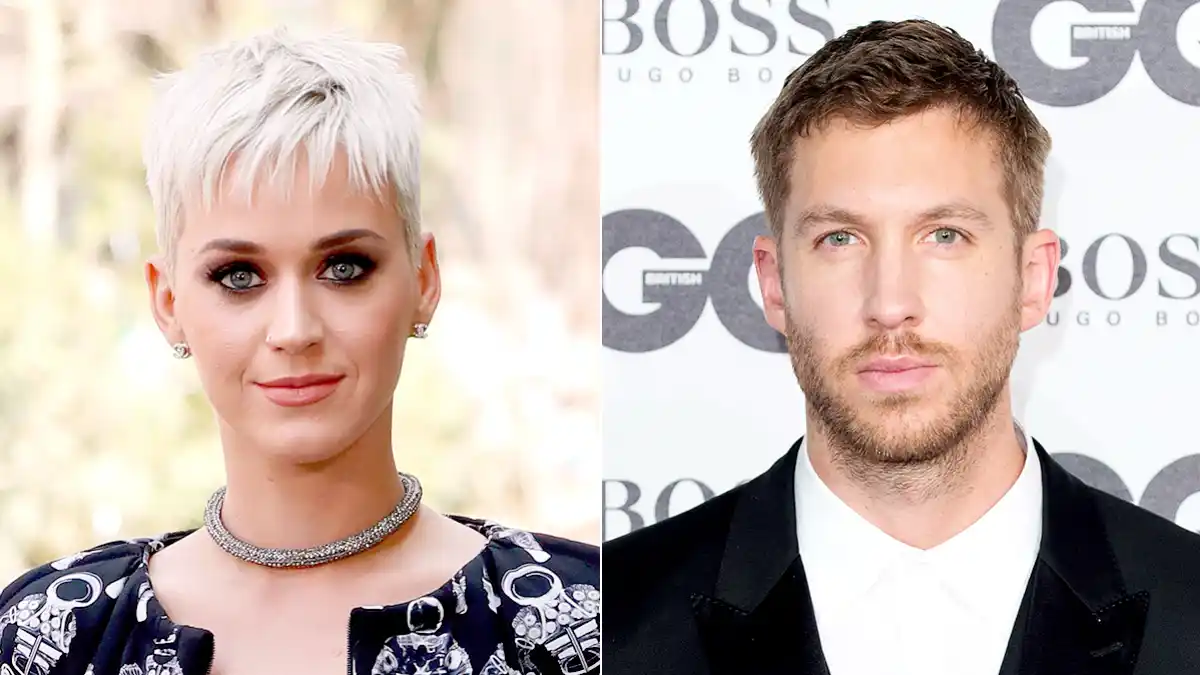 Katy Perry and Calvin Harris
