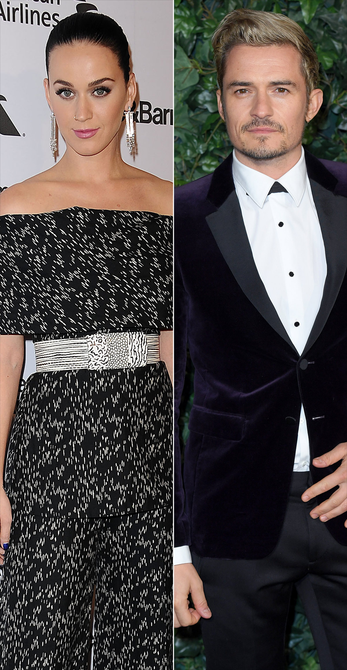 Katy Perry and Orlando Bloom