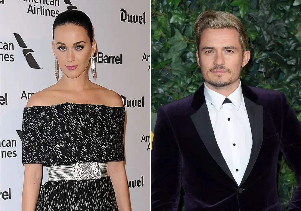 Katy Perry and Orlando Bloom