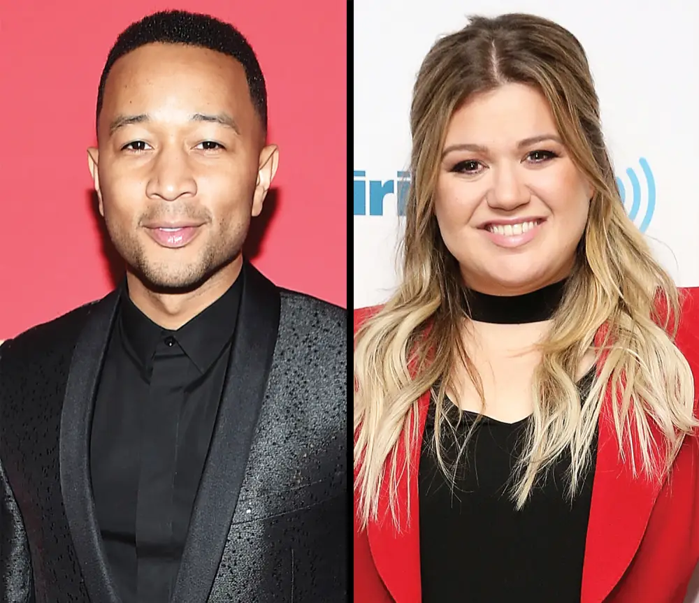 John Legend and Kelly Clarkson