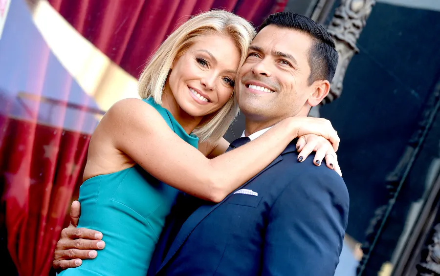 Kelly Ripa and Mark Consuelos