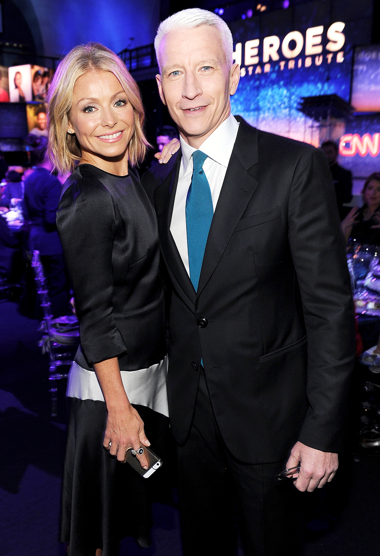Kelly Ripa Anderson Cooper