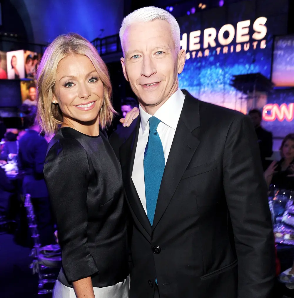 Kelly Ripa Anderson Cooper