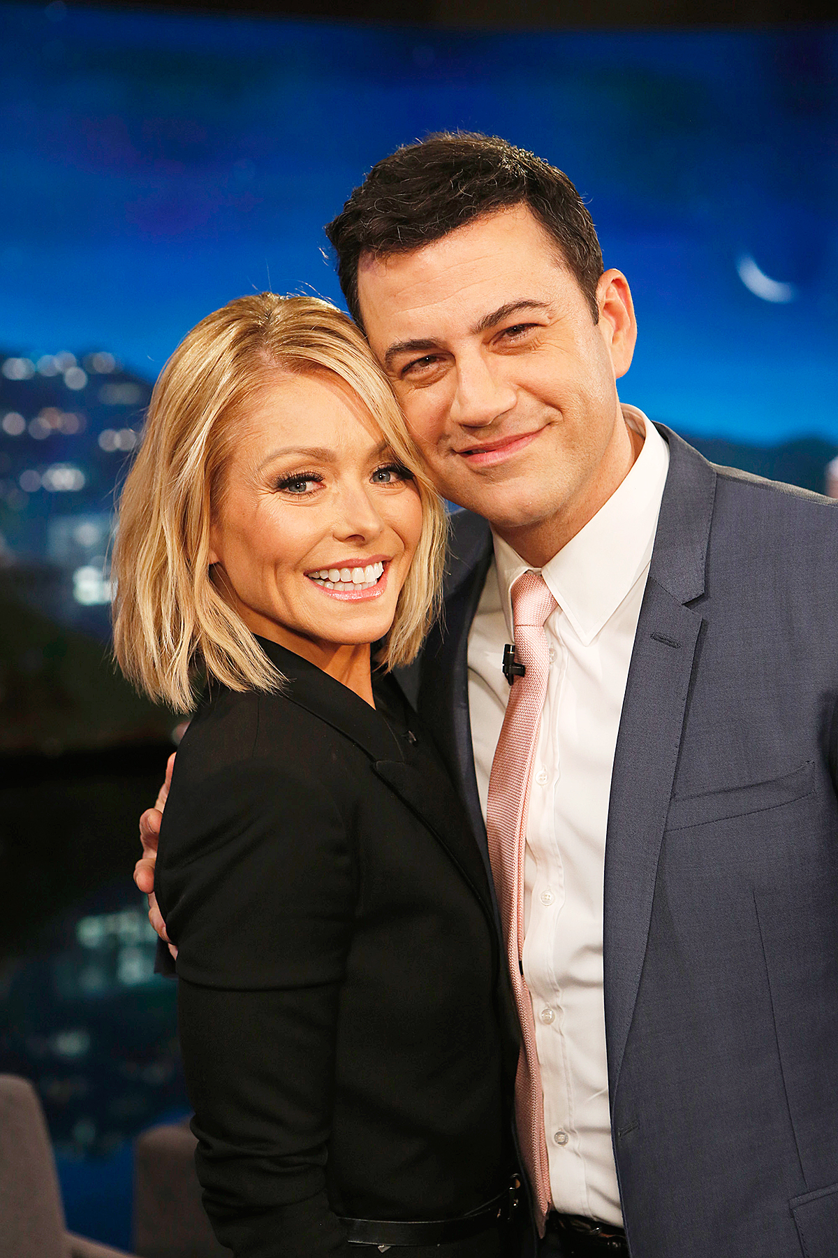 Kelly Ripa and Jimmy Kimmel