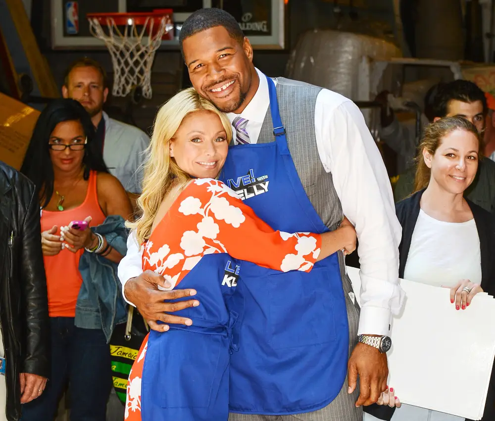 Kelly Ripa and Michael Strahan