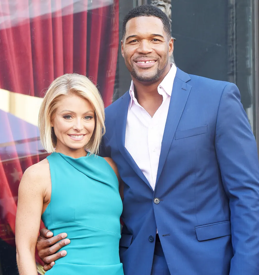 Kelly Ripa and Michael Strahan