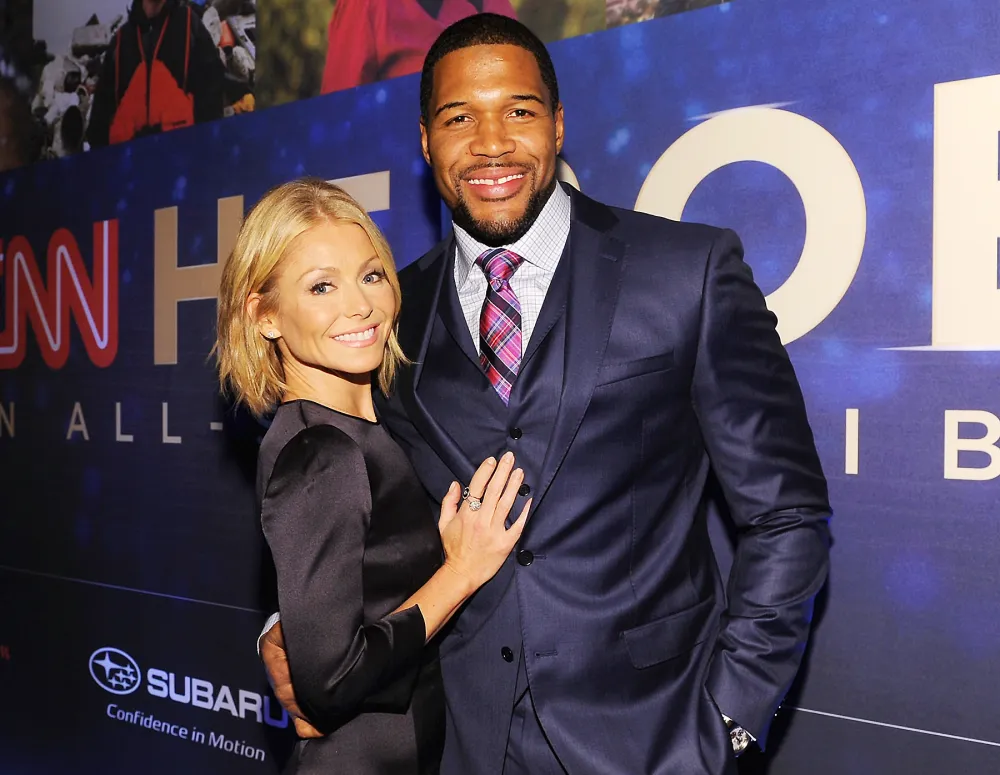 Kelly Ripa and Michael Strahan