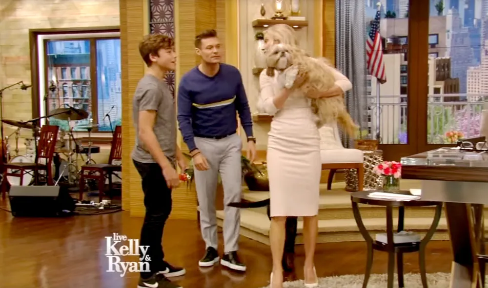 Kelly Ripa and Ryan Seacrest