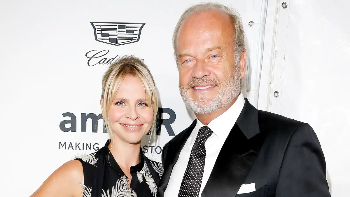 Kelsey Grammer and Kayte Walsh attend amfAR's Inspiration Gala Los Angeles at Milk Studios on October 27, 2016 in Hollywood, California.
