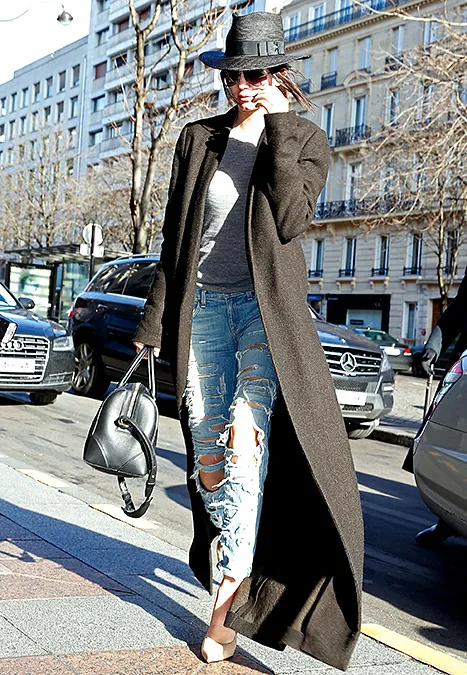 Kendall Jenner - Paris Street Style