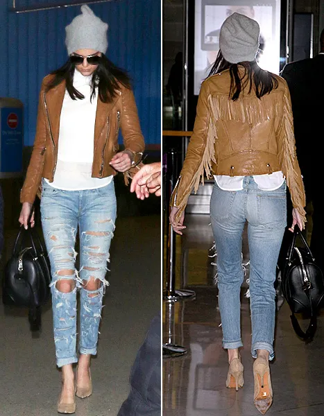 Kendall Jenner - Paris Street Style