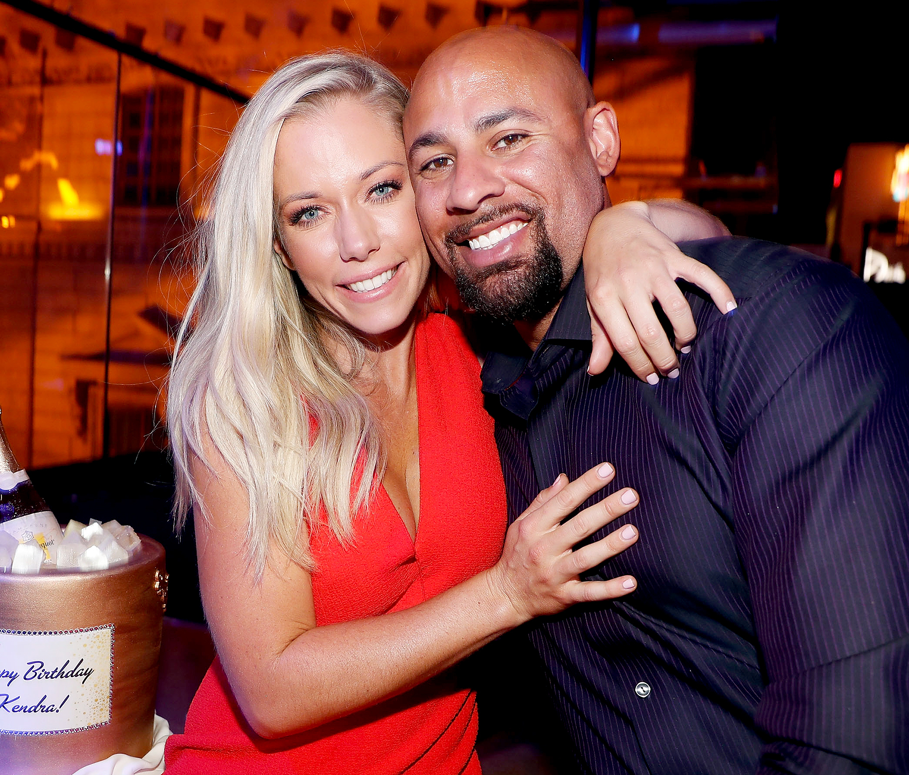 Kendra Wilkinson and Hank Baskett celebrates Wilkinson's birthday during the premiere celebration for WE tv's "Kendra on Top" and "Sex Tips for Straight Women from a Gay Man" on June 8, 2017 in Las Vegas, Nevada.