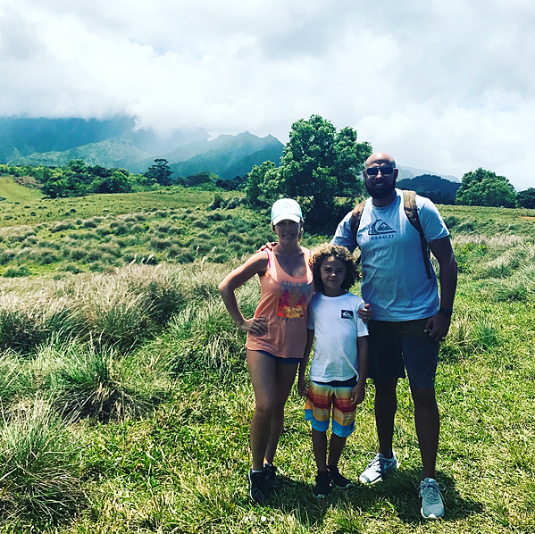 Kendra Wilkinson Hank Baskett Hank Baskett III Hawaii vacation