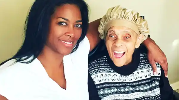 Kenya Moore and Doris Grant