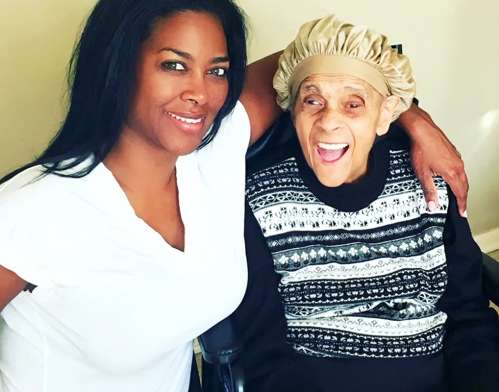 Kenya Moore and Doris Grant