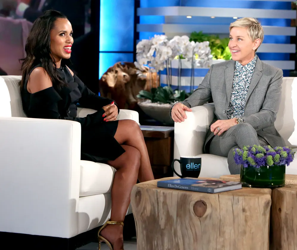 Kerry Washington on 'The Ellen DeGeneres Show'