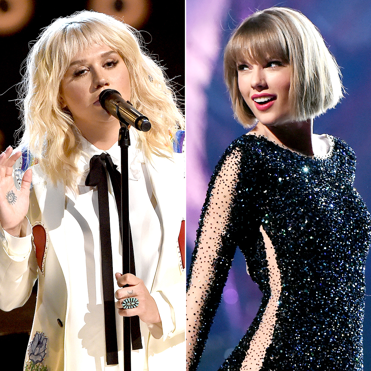 Kesha and Taylor Swift