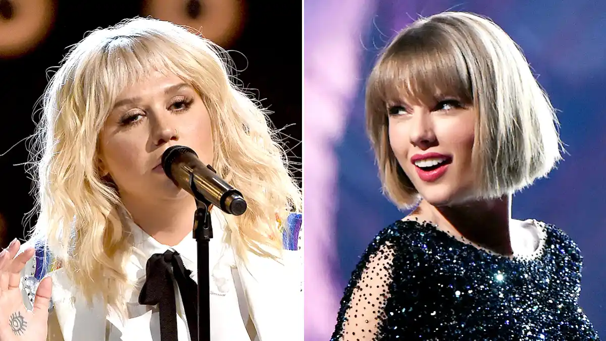 Kesha and Taylor Swift