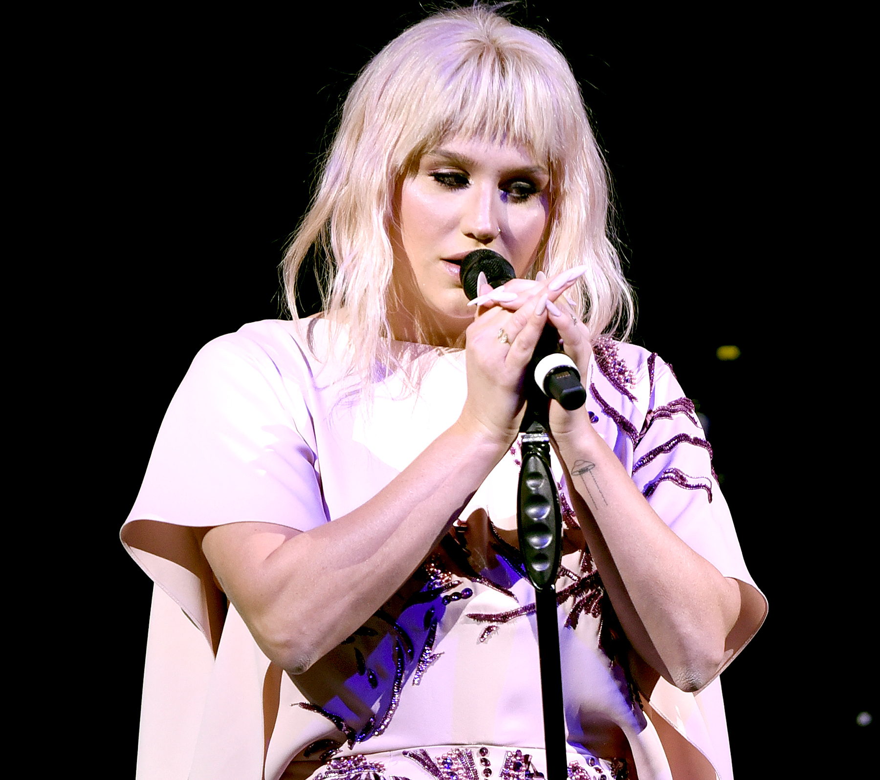 Kesha performs onstage during The Humane Society of the United States' to the Rescue Gala at Paramount Studios on May 7, 2016 in Hollywood, California.