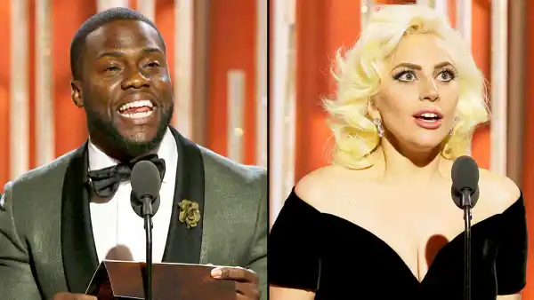 Kevin Hart and Lady Gaga