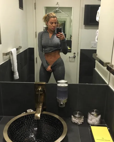 Khloe Kardashian's deleted Instagram.