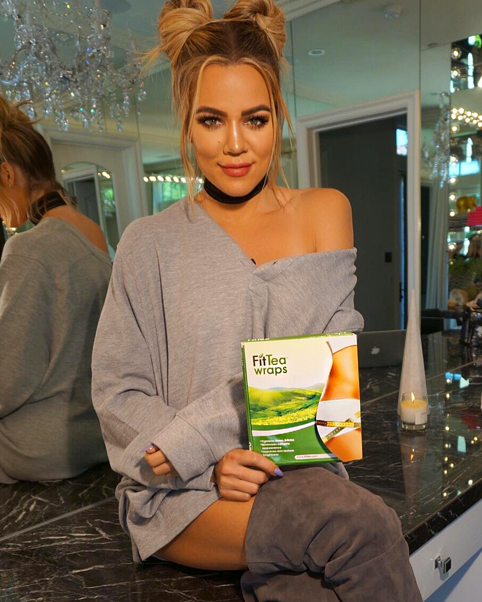 Khloe Kardashian Fit Tea