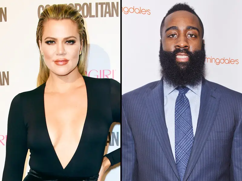 Khloe Kardashian and James Harden
