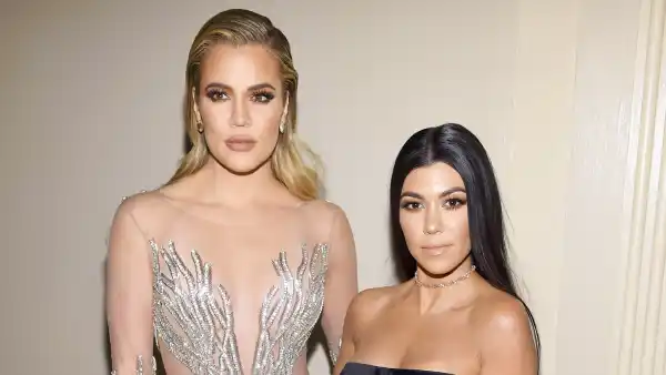 Khloe Kardashian and Kourtney Kardashian attend the 2016 Angel Ball hosted by Gabrielle's Angel Foundation For Cancer Research on November 21, 2016 in New York City.