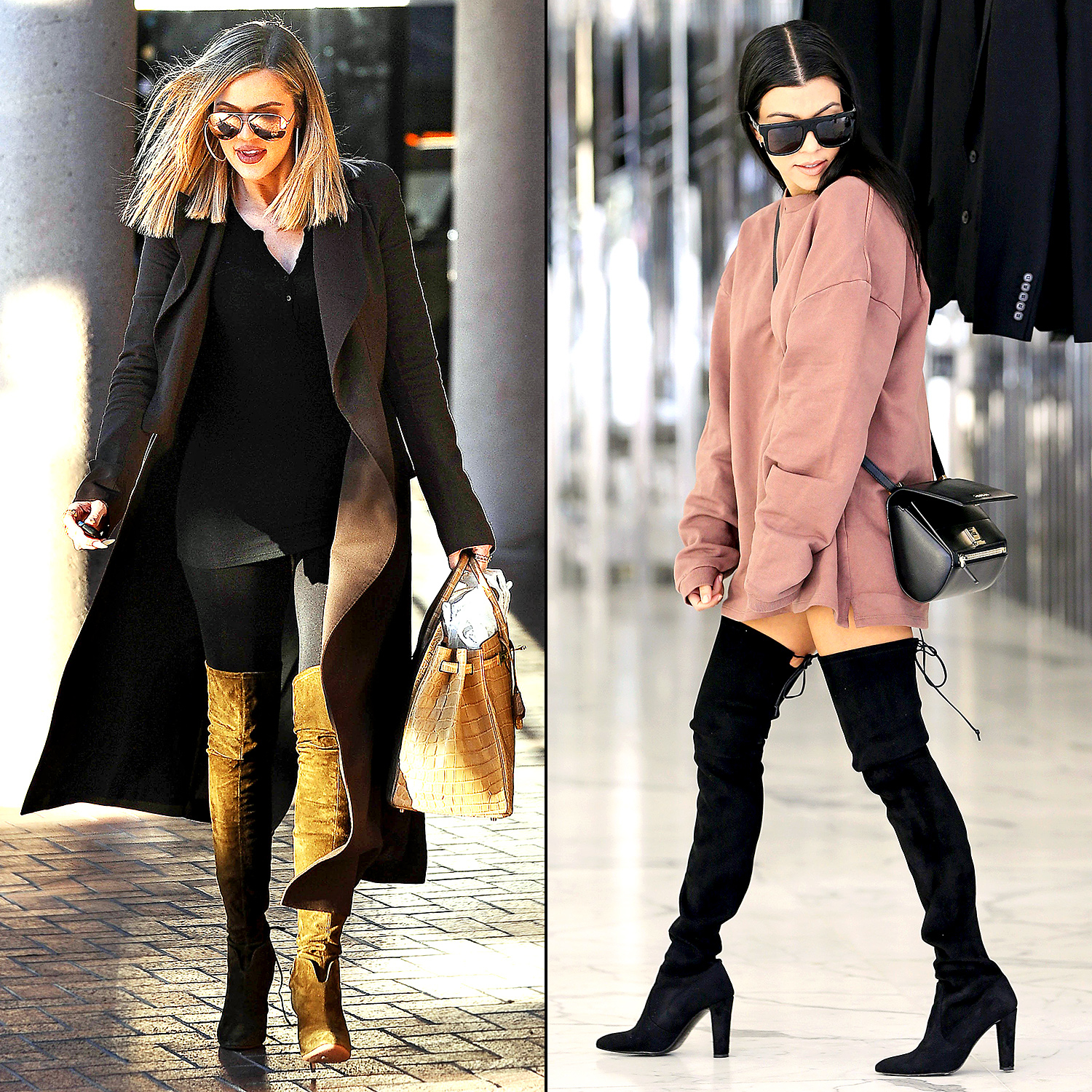 Khloe Kardashian, Kourtney Kardashian