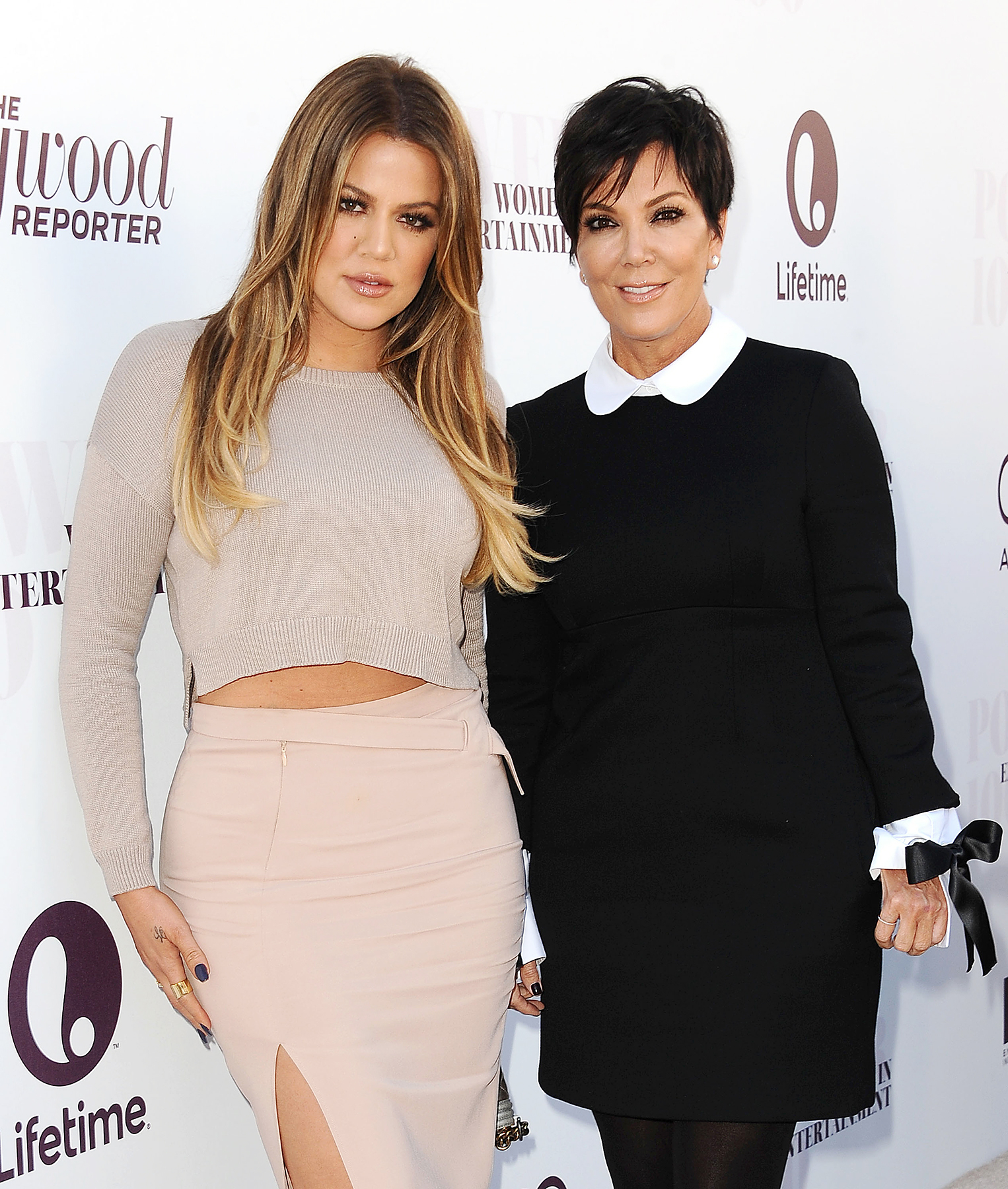 Khloe Kardashian and Kris Jenner