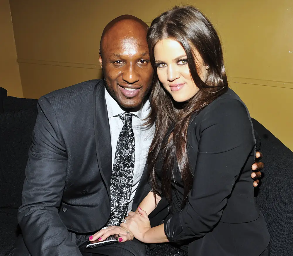 Lamar Odom and Khloe Kardashian