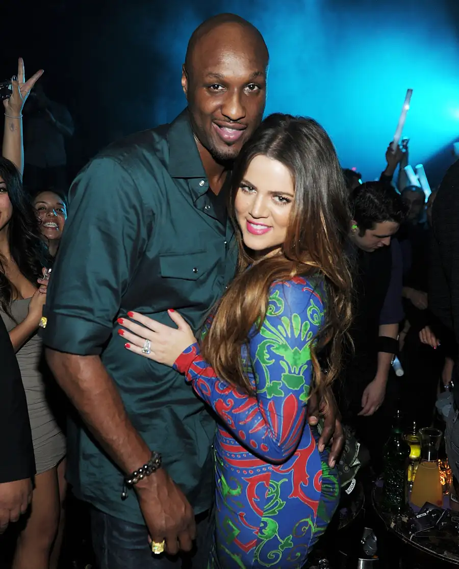 Lamar Odom and Khloe Kardashian