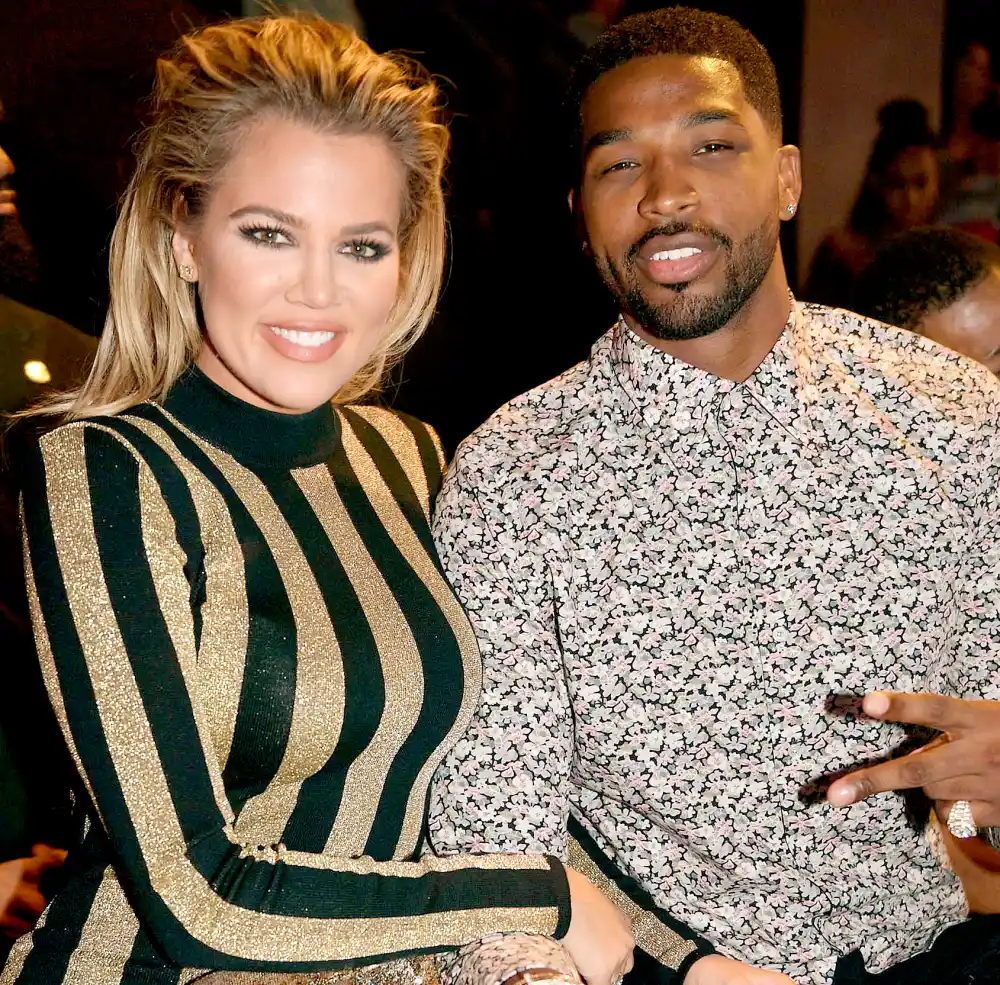 Khloe Kardashian and Tristan Thompson