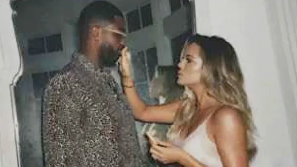 Khloe Kardashian and Tristan Thompson