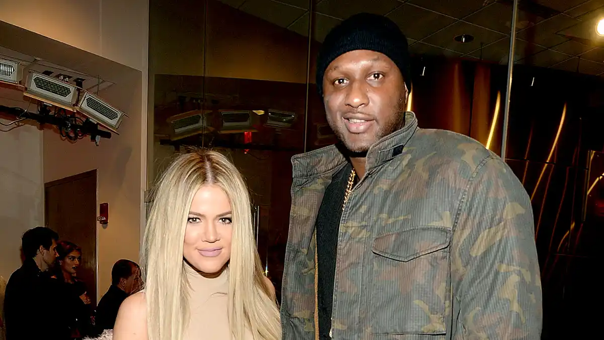 Khloe Kardashian and Lamar Odom attend Kanye West Yeezy Season 3 at Madison Square Garden on February 11, 2016 in New York City.