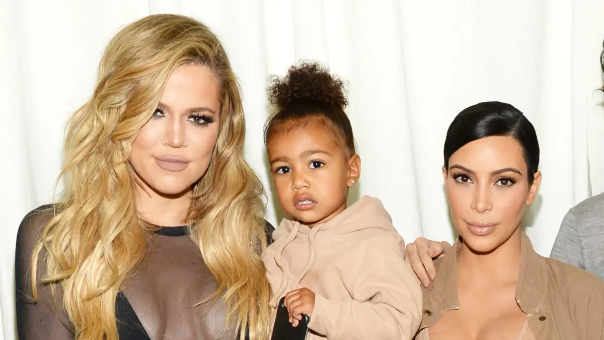 Khloe Kardashian and North West