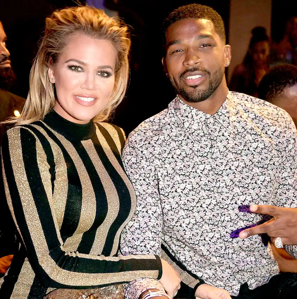 Khloe Kardashian and Tristan Thompson