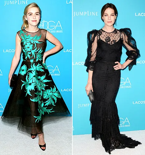 Kiernan Shipka and Michelle Monaghan - CDGAs