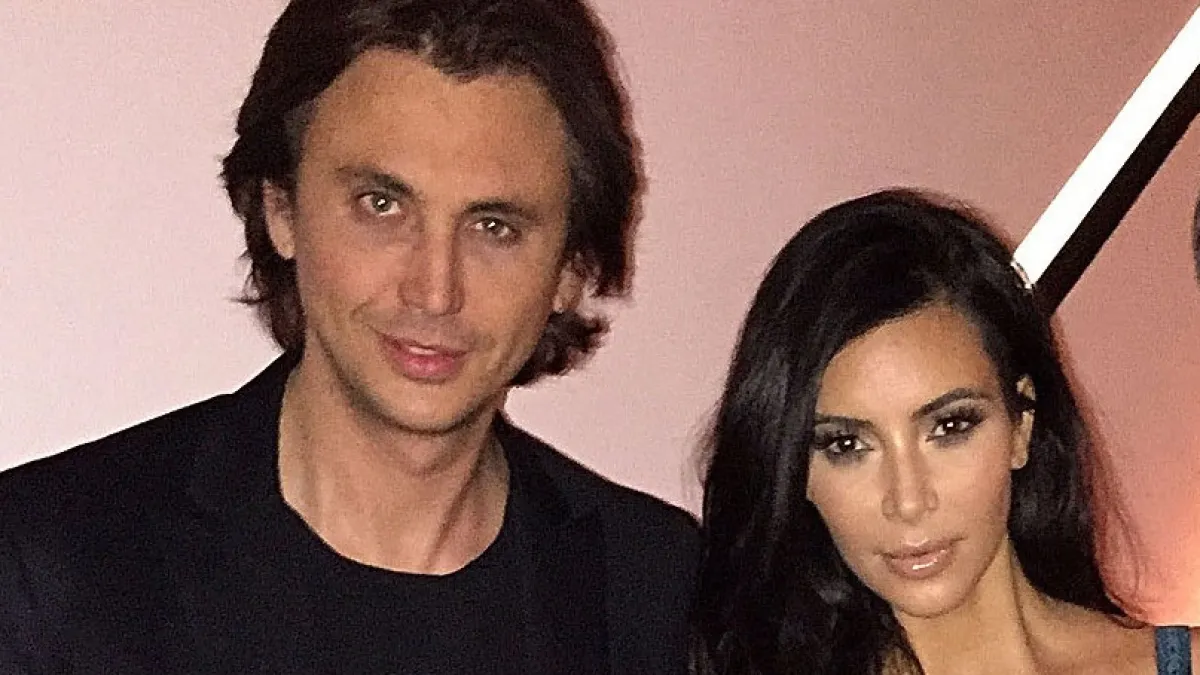 Kim Kardashian and Jonathan Cheban