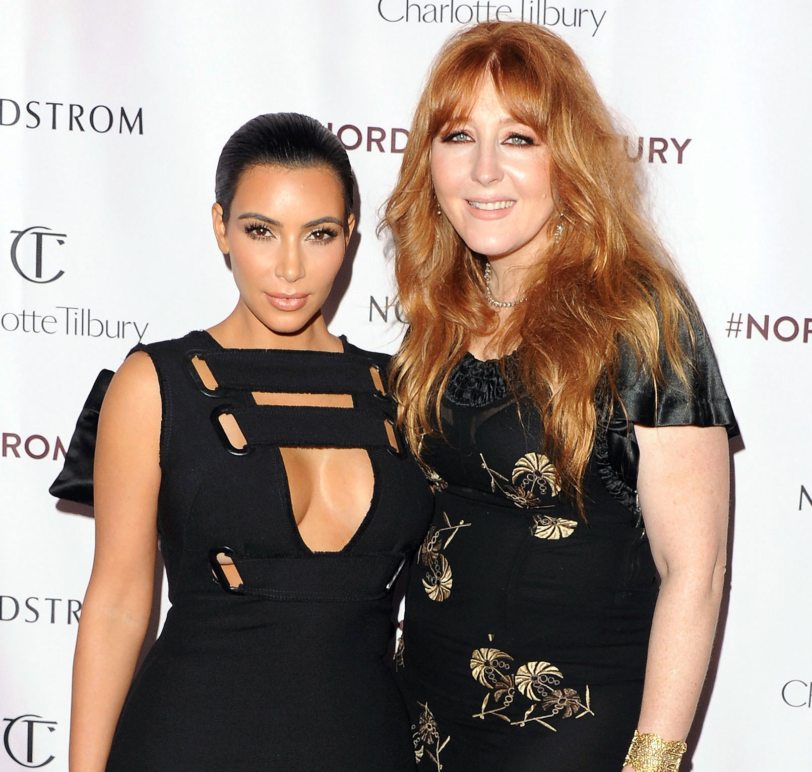 Kim Kardashian and Charlotte Tilbury
