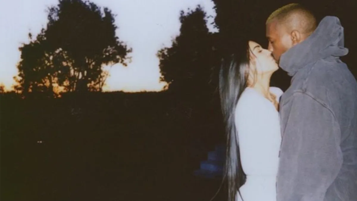 Kim Kardashian and Kanye West