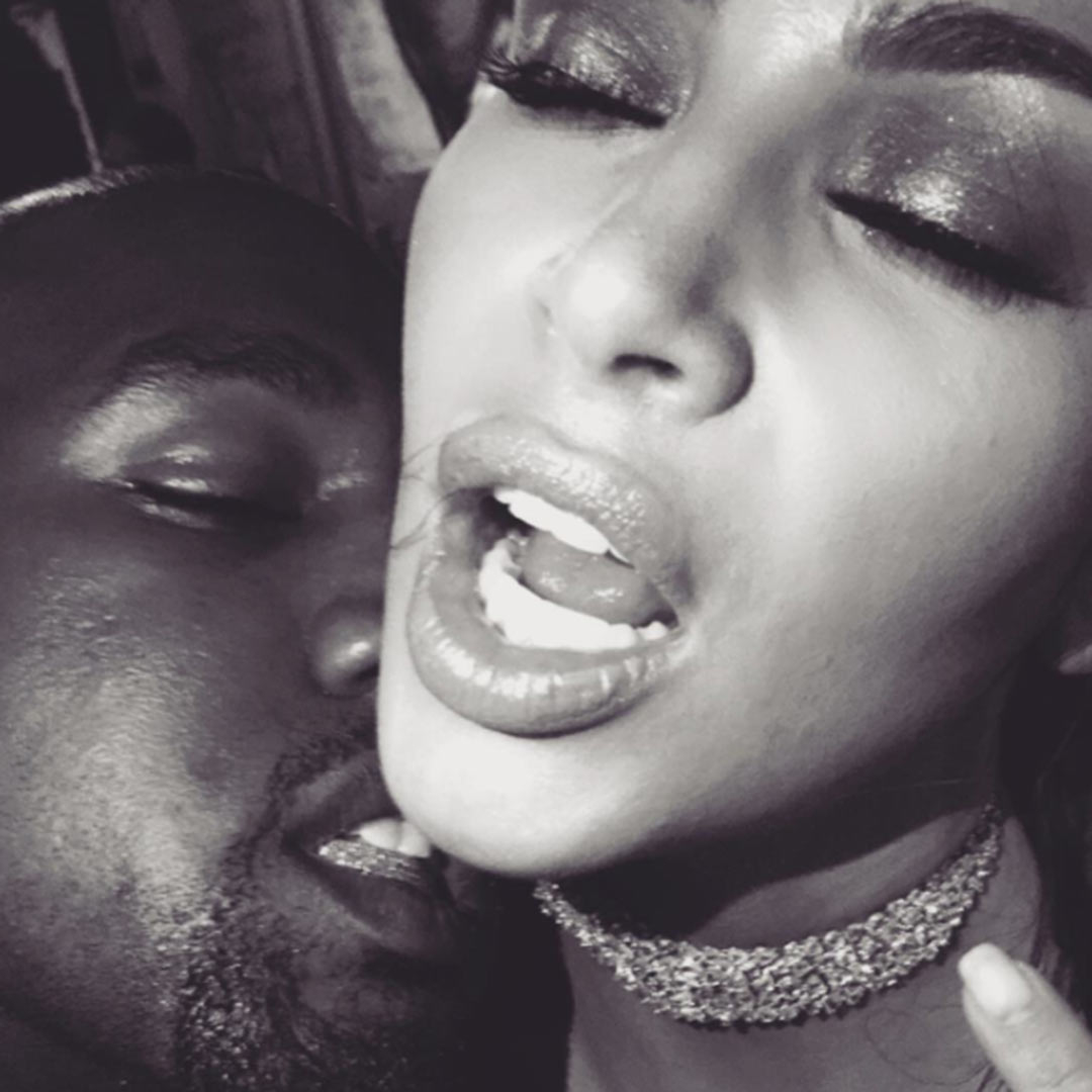 Kim Kardashian and Kanye West