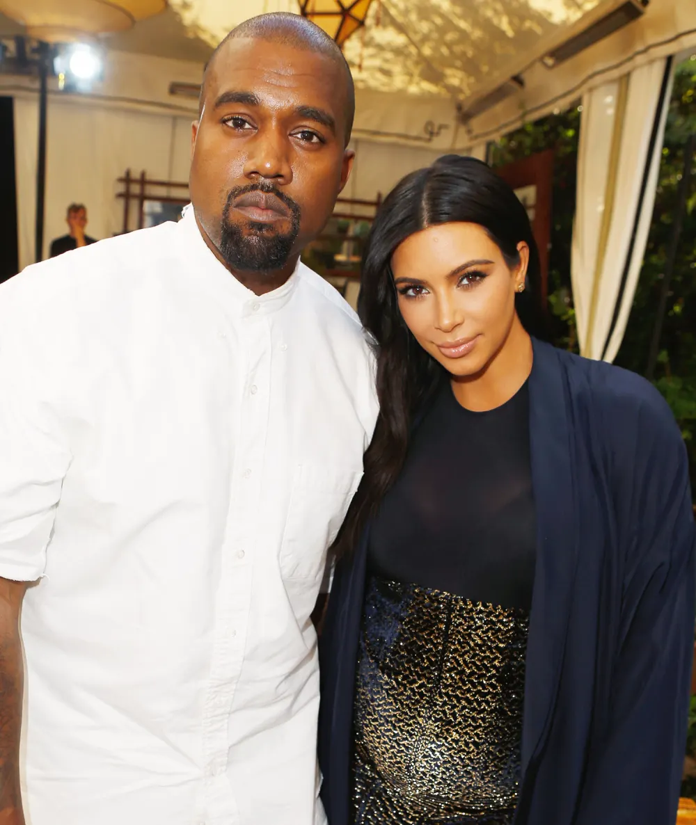 Kim Kardashian and Kanye West