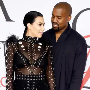 Kim Kardashian and Kanye West attend the 2015 CFDA Fashion Awards at Alice Tully Hall at Lincoln Center on June 1, 2015 in New York City. Dimitrios Kambouris/Getty Images