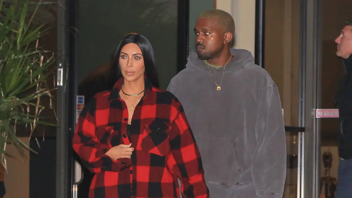 Kim Kardashian and Kanye West