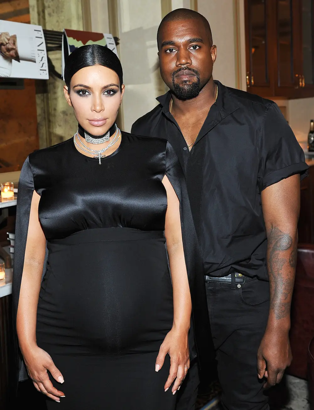 Kim Kardashian and Kanye West