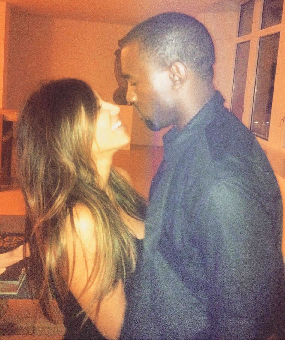 Kim Kardashian and Kanye West