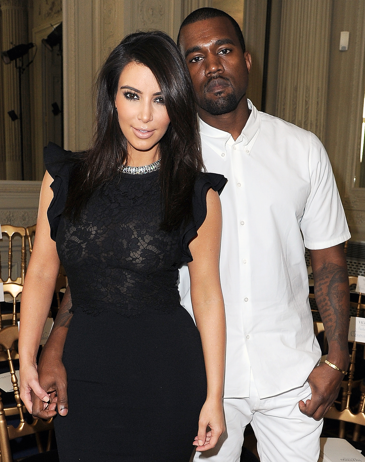 Kim Kardashian and Kanye West