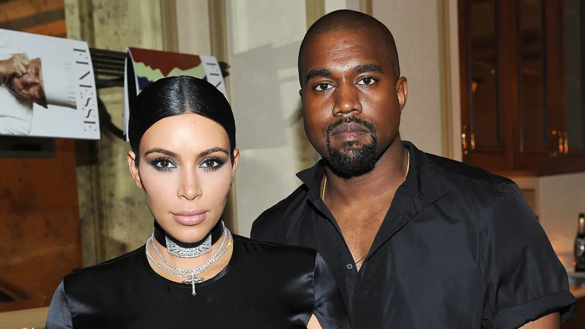 Kim Kardashian and Kanye West