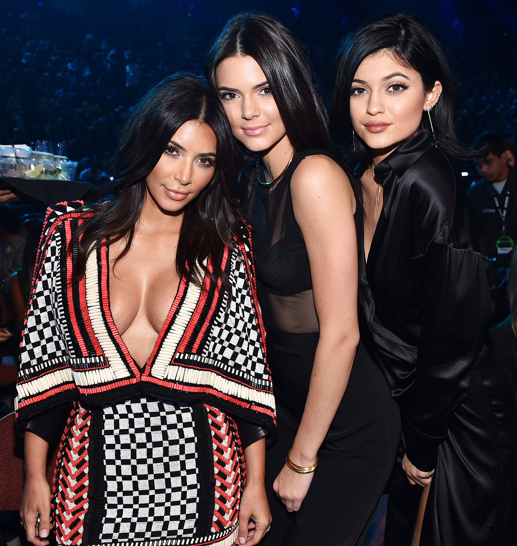 Kim Kardashian, Kendall and Kylie Jenner